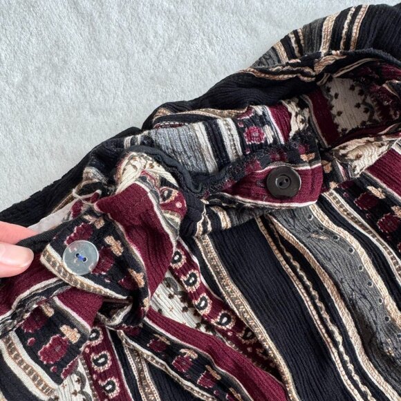 vintage striped midi skirt - Picture 7 of 8